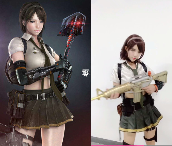 图一图二判若两人，ultimate史诗级反差表现